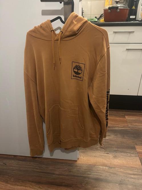 Timberland hoodie trui Oranje Maat L heren Fleece bruin, Kleding | Heren, Truien en Vesten, Nieuw, Maat 52/54 (L), Bruin, Ophalen of Verzenden