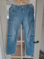 mooie spijkerbroek opgestikte zakken dames, Ophalen of Verzenden, Zo goed als nieuw, Blauw, W30 - W32 (confectie 38/40)