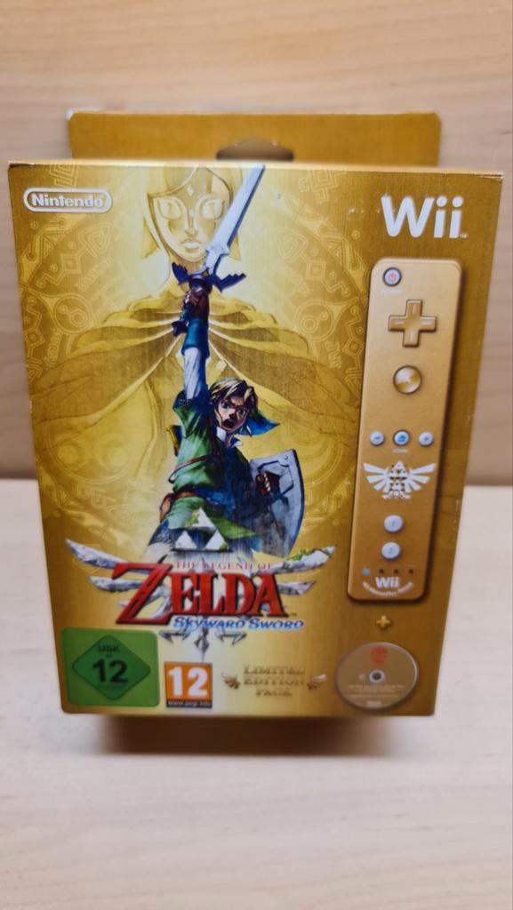 Zelda Skyward Sword Wii - Limited Edition - Nieuw!, Spelcomputers en Games, Games | Nintendo Wii, Nieuw, Avontuur en Actie, 1 speler