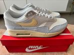 Nike Air Max 1 “crepe light bone” EU47,5, Kleding | Heren, Nike air max, Overige kleuren, Nieuw, Ophalen of Verzenden