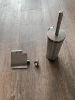 Tiger WC Rolhouder & Borstelhouder & Towel hook, Ophalen, Gebruikt, Grijs, Overige typen
