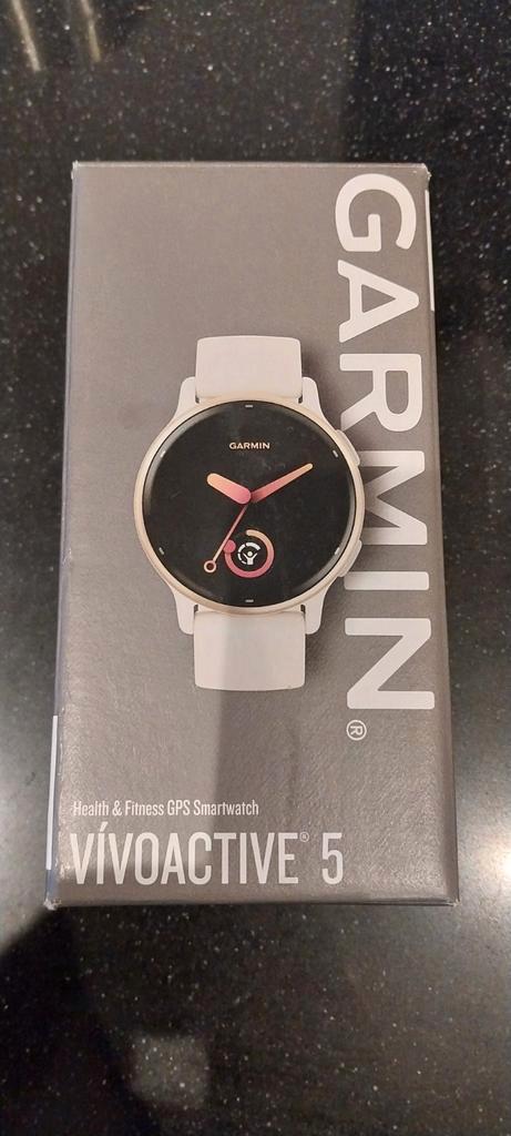 Garmin Vivoactive 5 smartwatch, met originele verpakking, Sieraden, Tassen en Uiterlijk, Sporthorloges, Zo goed als nieuw, Android