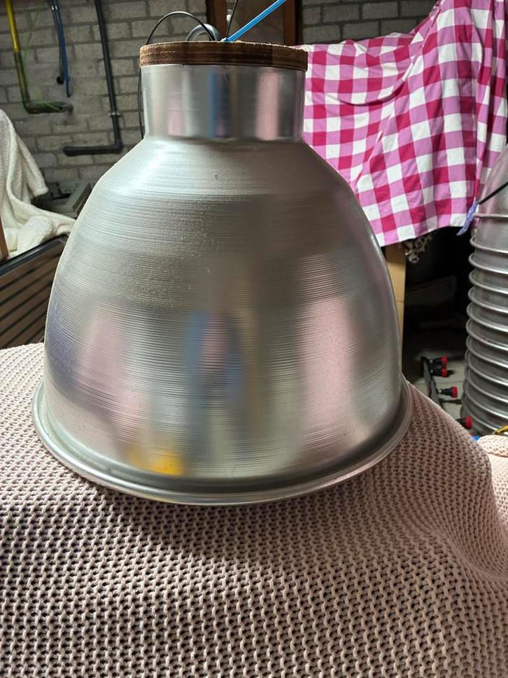 14 stuks Oude Fabriekslampenkappen - Industrieel Design, Huis en Inrichting, Lampen | Hanglampen, Gebruikt, Minder dan 50 cm, Metaal