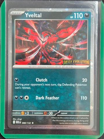 Yveltal - Mega Evolution - 088/132 beschikbaar voor biedingen