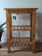 IKEA BEKVÄM keuken roltafel - gelakt, Ophalen, 50 tot 100 cm, Zo goed als nieuw, 25 tot 50 cm