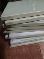 Geel/Groene vintage tegels 20x10 cm, Ophalen, Gebruikt, Minder dan 20 cm, 20 tot 40 cm