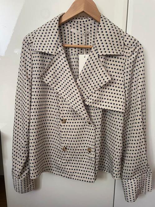 Heel leuk Yaya jasje / blouse maat 36 / S / 38 / M nieuw, Kleding | Dames, Blouses en Tunieken, Nieuw, Maat 36 (S), Beige, Ophalen of Verzenden