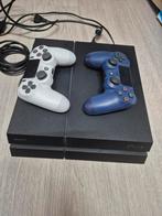 PlayStation 4 Console - 1TB + 2 controllers, Spelcomputers en Games, Spelcomputers | Sony PlayStation 4, Ophalen, Gebruikt, 1 TB