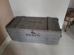 Vintage Houten legerkist, Huis en Inrichting, Ophalen, Gebruikt, 100 tot 150 cm, 50 tot 75 cm