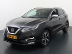 Nissan Qashqai 1.2 Digi-t Tekna+ 2018 NAV-360-PANO-19”-VOL, USB, Zwart, Leder, Bedrijf