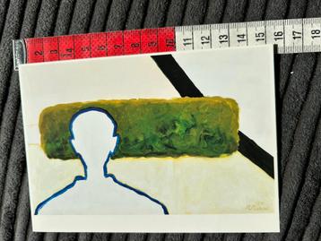 1258. Kunstkaart Roger Raveel beschikbaar voor biedingen