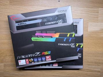 G.Skill DDR4 Trident-Z (4x16GB) 3600MHz RGB 64GB (Garantie!) beschikbaar voor biedingen
