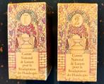 2 sets van 4 miniboekjes van Jacques Riquier. Franstalig., Antiek en Kunst, Ophalen of Verzenden