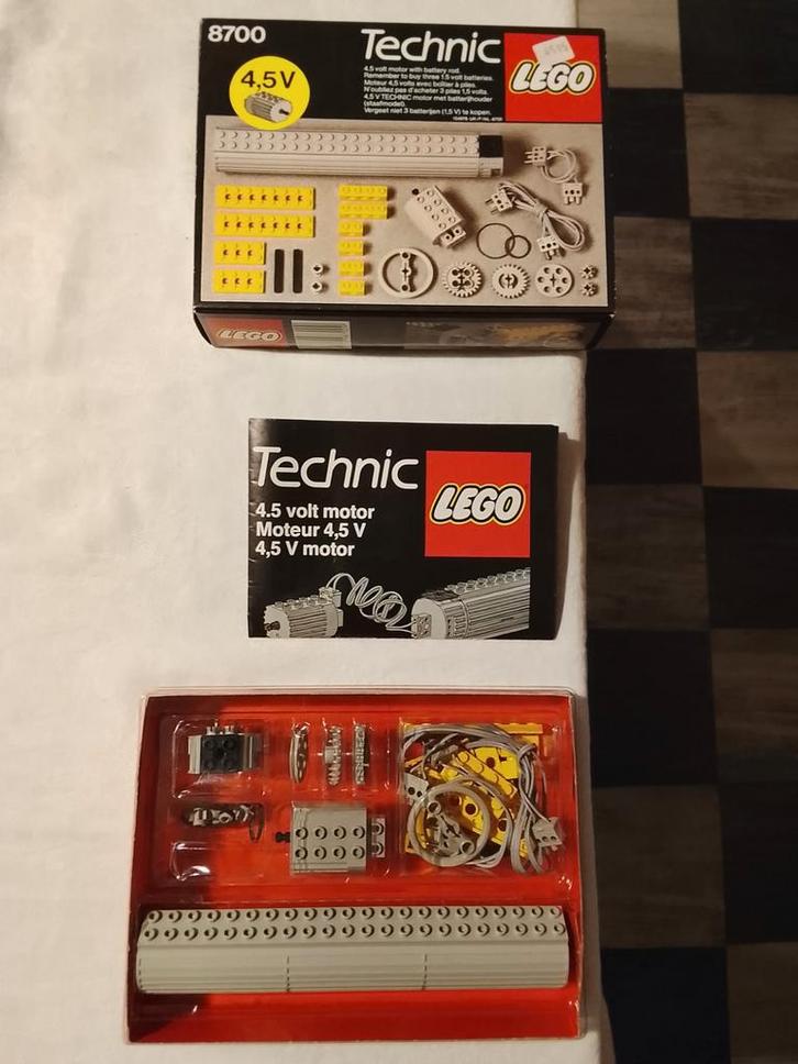 Lego Technic Expert Builder 8700, Kinderen en Baby's, Speelgoed | Duplo en Lego, Gebruikt, Lego, Complete set, Ophalen of Verzenden