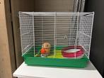 Hamsterkooi met toebehoren, Dieren en Toebehoren, Kooi, Gebruikt, Minder dan 75 cm, Ophalen