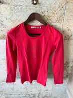 One Touch T-shirt met lange mouwen rood maat 38 met glitter, Maat 38/40 (M), Ophalen of Verzenden, Zo goed als nieuw, Lange mouw