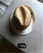 Heren stro hoedje beige mt 59, Kleding | Heren, Hoeden en Petten, Ophalen of Verzenden, Zo goed als nieuw, 58 of 59 cm (L, 7¼ of ⅜ inch)
