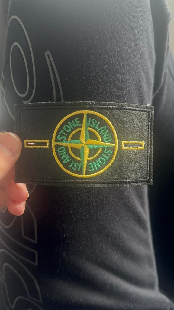 Stone island badge, Ophalen of Verzenden, Zo goed als nieuw, Overige maten, Zwart