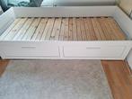 IKEA Brimnes Bedbank Uitschuifbed, Ophalen, Wit, Tweepersoons, 80 cm