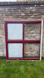 Meerdere enkel glas ramen kozijnen met fraaie detaillering, Ophalen, Raamkozijn, Zo goed als nieuw, 75 tot 150 cm