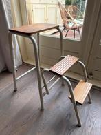 Opklapbare Kruk / Trapje, Huis en Inrichting, Stoelen, Ophalen, Gebruikt, Wit, Eén