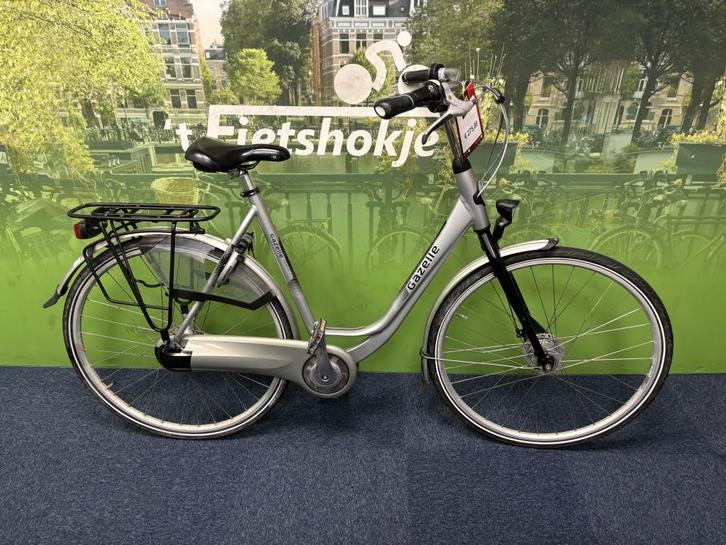 Fietshokje Raaks: Gazelle Orange damesfiets 57cm, Fietsen en Brommers, Fietsen | Dames | Damesfietsen, Zo goed als nieuw, Gazelle