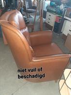 Fuilletail leder, Huis en Inrichting, Fauteuils, Ophalen, Zo goed als nieuw
