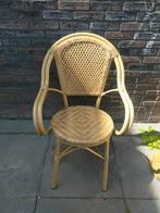 6 Nieuwe Stapelbare Rotan Tuinstoelen Boho Stijl, Ophalen of Verzenden, Nieuw, Rotan, Stapelbaar