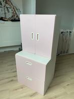 IKEA Stuva Kast Wit/Roze, Ophalen, Gebruikt, 50 tot 70 cm, 90 tot 105 cm
