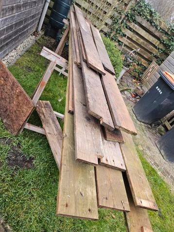 Afvalhout Schuttingplanken