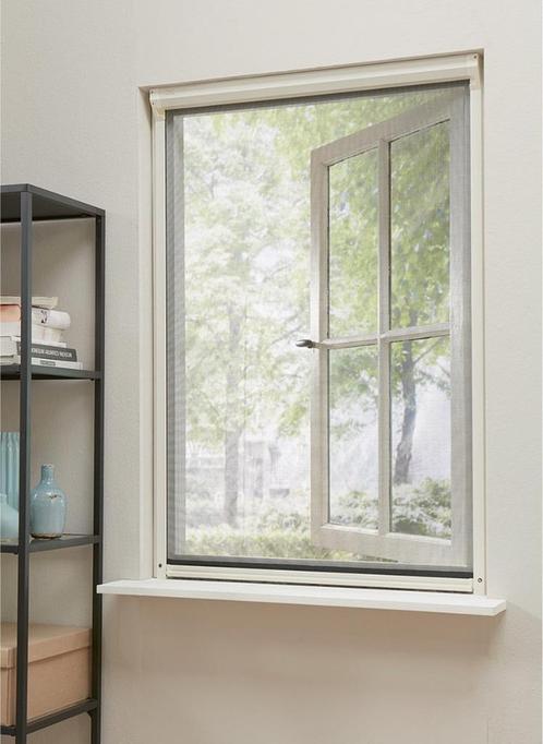 CanDo Raamhor Comfort Wit Grijs gaas 134x155cm(15), Huis en Inrichting, Stoffering | Vloerbedekking, Nieuw, Wit, Ophalen