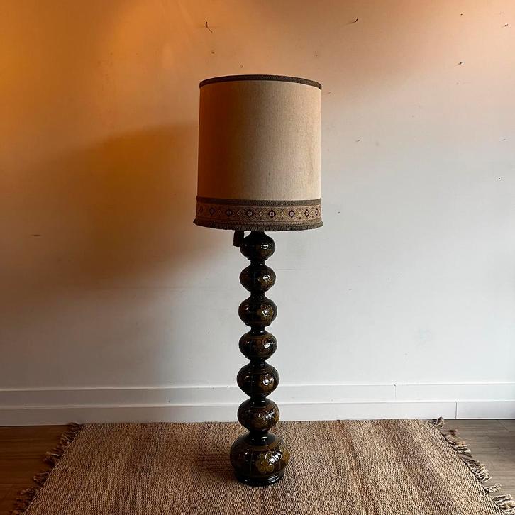 Vintage Kaiser Leuchten Bollen bubble Lamp, Huis en Inrichting, Lampen | Vloerlampen, Zo goed als nieuw, Ophalen