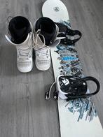 Snowboard set met bindingen en schoenen, Ophalen of Verzenden, Gebruikt, Board