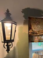 Wandlantaarn voor binnen, zinken wandlamp landelijke lampen, Ophalen of Verzenden, Gebruikt, 50 tot 75 cm