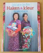 Haken & Kleur - Saskia Laan en Claire Boeter - 2014, Hobby en Vrije tijd, Breien en Haken, Patroon of Boek, Gebruikt, Ophalen of Verzenden