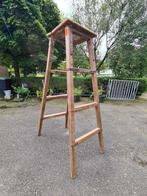 Oude antieke trap pilaar planten tafel 210cm €160, Ophalen