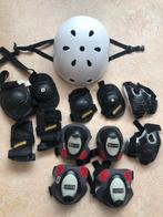 Helm plus knie en ellebogenbeschermers, Sport en Fitness, Skeelers, Ophalen of Verzenden, Zo goed als nieuw, Kinderen, Bescherming
