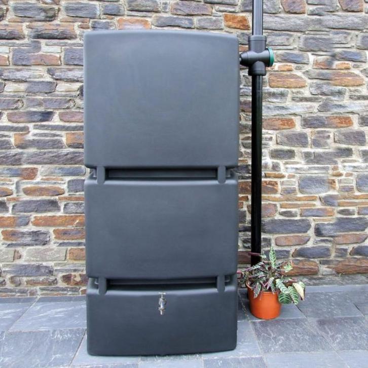 Zwarte/Groene regenton 800L meest verkochte ton !!!!!!!!!, Tuin en Terras, Regentonnen, Nieuw, Kunststof, 150 liter of meer, Met kraantje