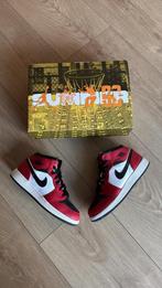 Jordan 1 Mid Chicago ( US 6Y ) - Black Toe, Kleding | Dames, Schoenen, Nike Air Jordan, Nieuw, Ophalen of Verzenden, Sneakers of Gympen