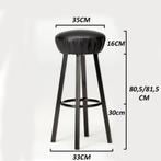 Barkrukken - Bar stoel - Bar kruk - Krukken - Bar, Huis en Inrichting, Metaal, 60 tot 90 cm, Nieuw, Ophalen of Verzenden