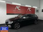 Volvo V60 2.4 D6 Twin Engine R-Design - NAVI/PANO/LEER/NAP, Automaat, Euro 6, Zwart, Origineel Nederlands