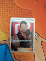 Giovanni's Exile Trainer #67 Pokemon Hidden Fates, Ophalen of Verzenden, Zo goed als nieuw, Losse kaart, Foil