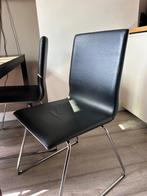 IKEA LILLÅNÄS 4 stoelen, Huis en Inrichting, Stoelen, Ophalen, Zo goed als nieuw, Zwart, Vier