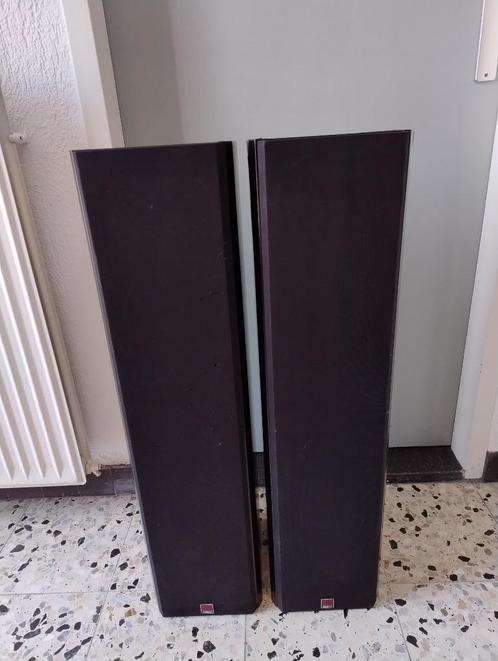 Dali 350 Bass Reflex staande luidsprekers, Audio, Tv en Foto, Luidsprekers, Gebruikt, Front, Rear of Stereo speakers, 120 watt of meer