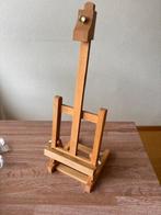 houten schilders ezel voor op tafel / A4 formaat, Ophalen of Verzenden, Zo goed als nieuw, Ezel