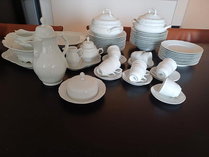 Rosenthal Sanssouci Wit Servies - Compleet!, Antiek en Kunst, Antiek | Servies compleet, Ophalen