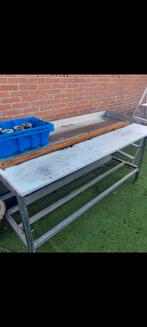 Snijtafel / fileertafel, Ophalen, Gebruikt