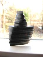 Parfum fles van ebbenhout (ebony) gesigneerd., Ophalen of Verzenden, Gebruikt, Parfumfles