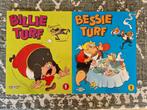 Billie Turf & Bessie Turf - 2 Stripboeken, Meerdere stripboeken, Ophalen of Verzenden, Gelezen, Marten Toonder