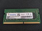 16Gb Adata DDR4 Sodimm PC4 3200 AA Laptop Geheugen, Computers en Software, RAM geheugen, DDR4, Ophalen of Verzenden, Zo goed als nieuw